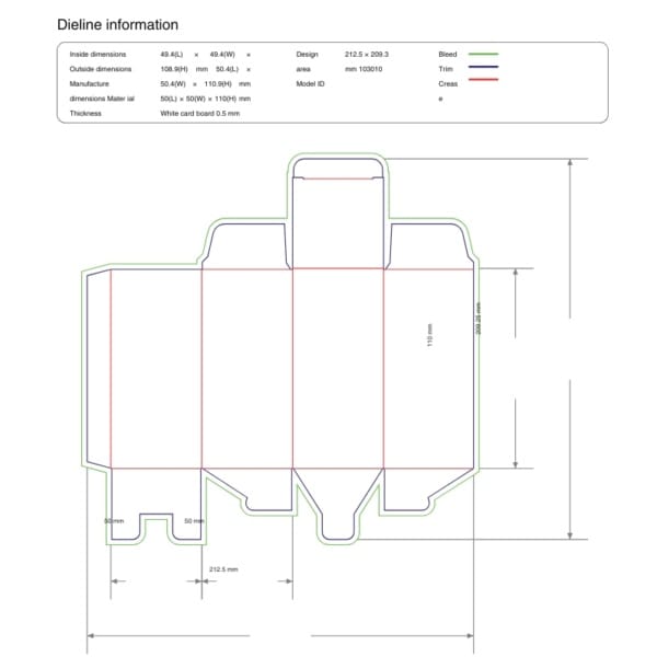 Interlocking Bottom Product Box