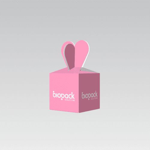 Interlocking Lid Heart Box