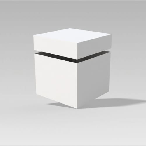 Flat bottom lid and base