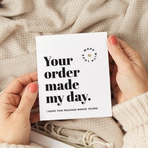Thank You card Supplier