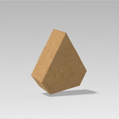 Trapezoid Box Kraft