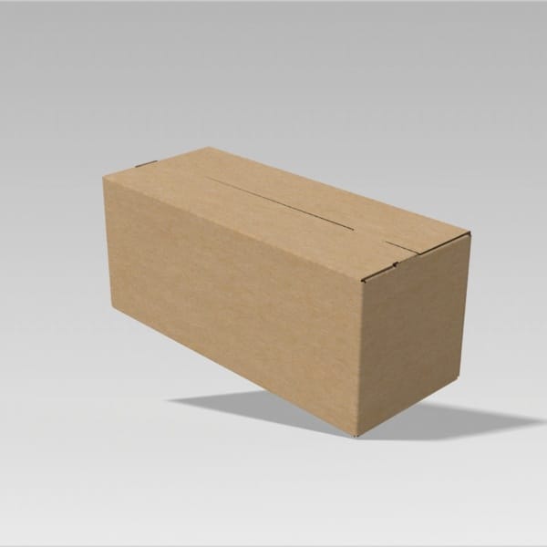 Tuck End tongue plug box Kraft
