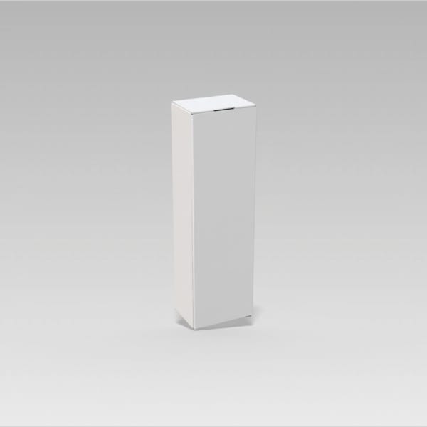 stability leaf tuck end product box White