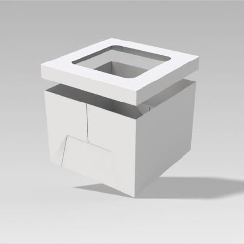 window Lid Box White